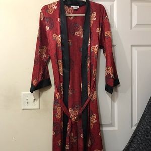 Silk robe